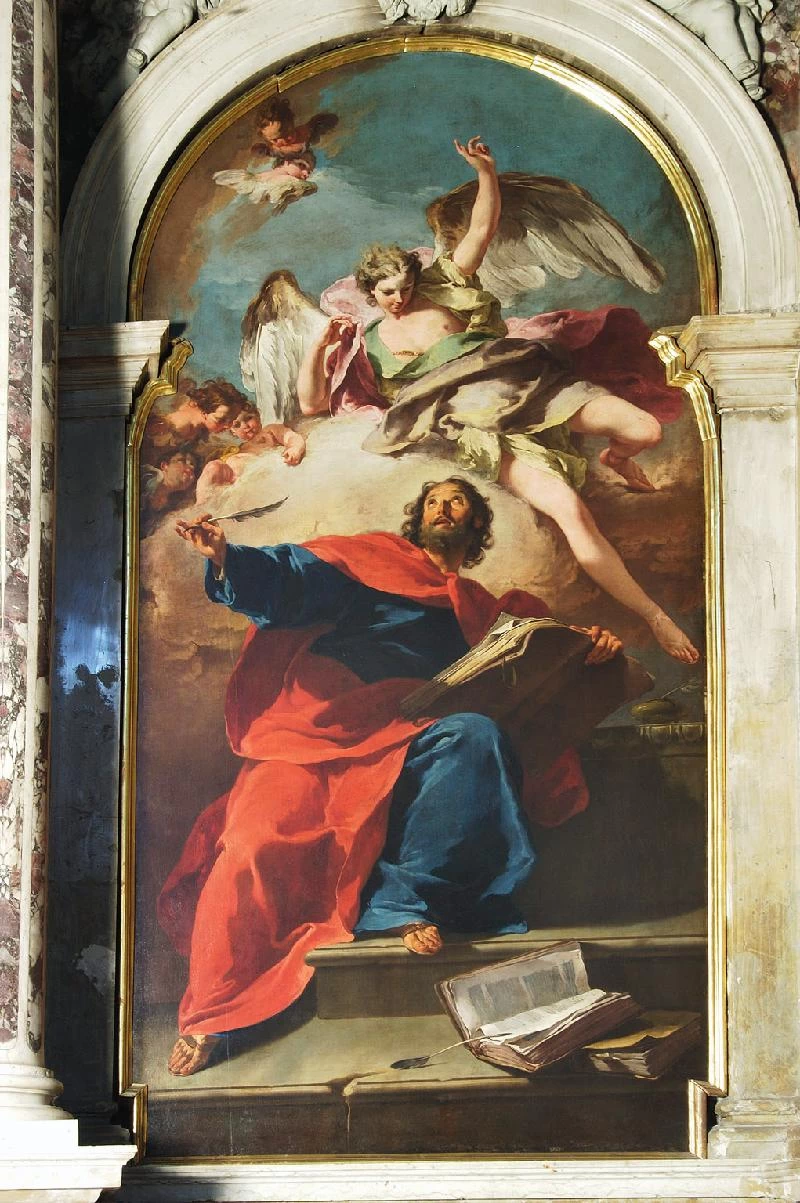 106-Pittoni G. B. (1726 circa), S. Matteo e l'angelo.